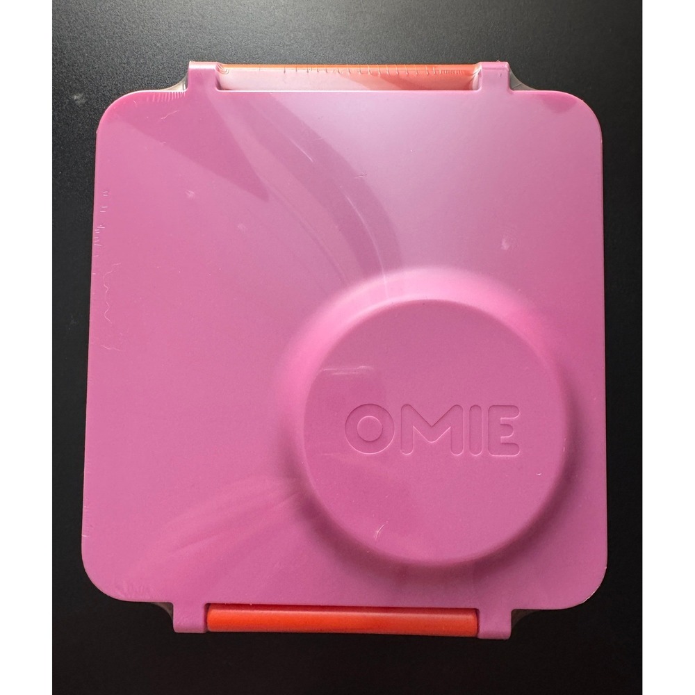 NEW Omie Kids Insulated Leakproof Bento Lunch Box with Food Jar (Pink Berry)